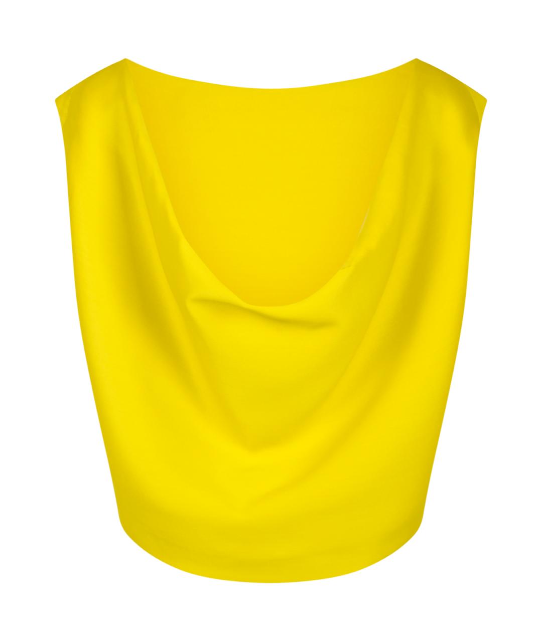 BALENCIAGA Желтая блузы, фото 3