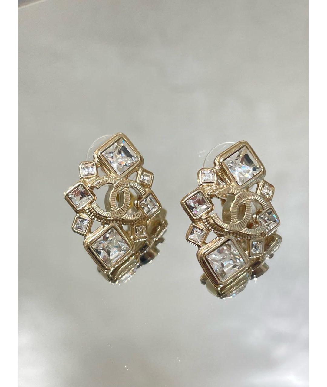 CHANEL Серебряные серьги, фото 6