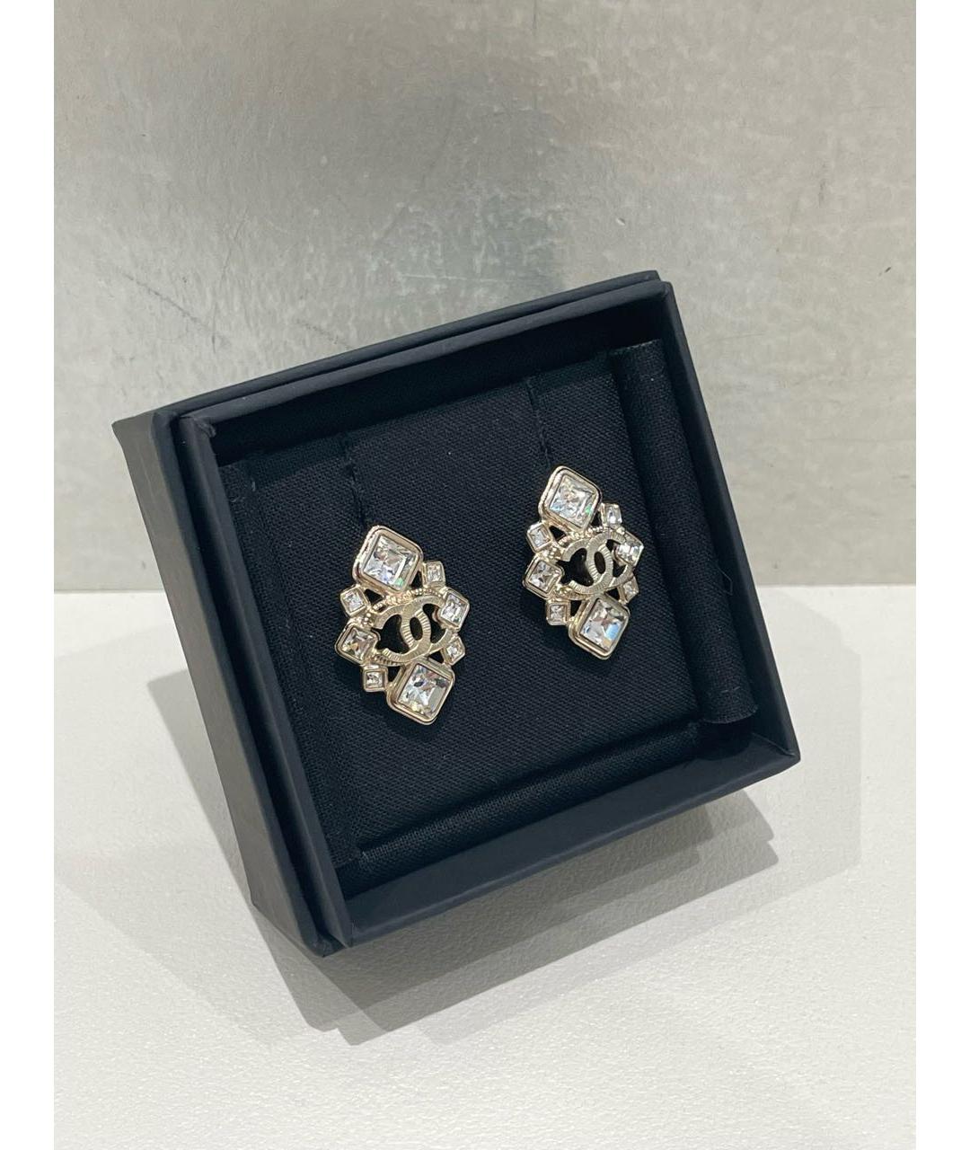 CHANEL Серебряные серьги, фото 2