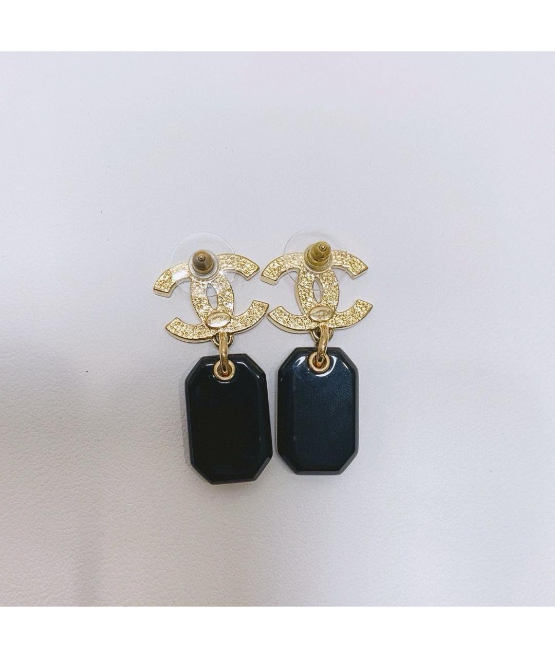 CHANEL Золотые серьги, фото 3
