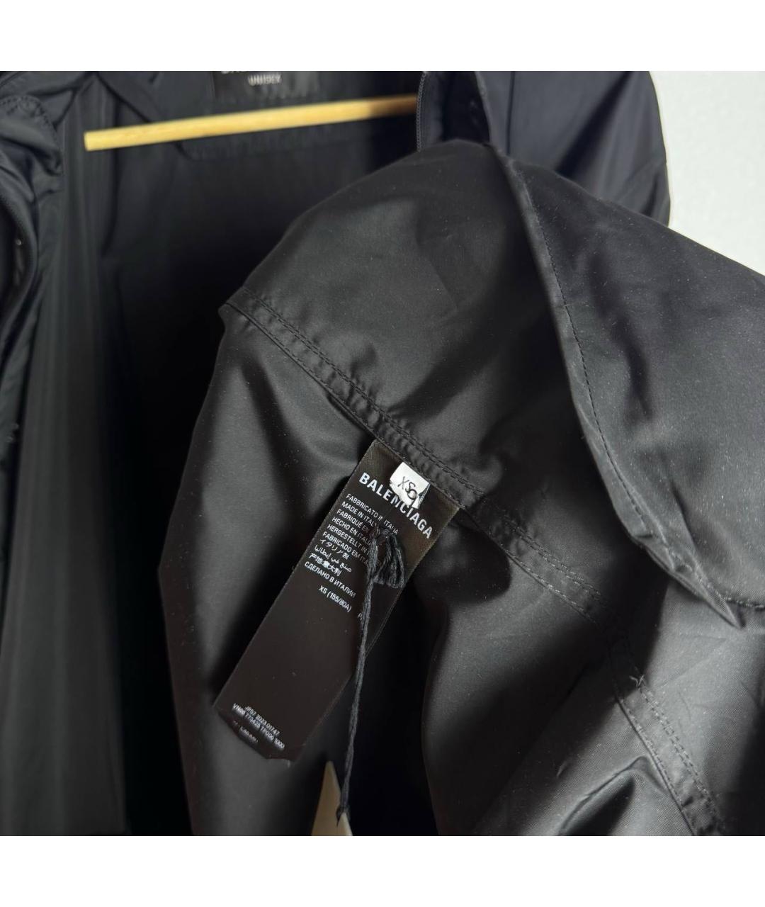 BALENCIAGA Черная куртка, фото 5