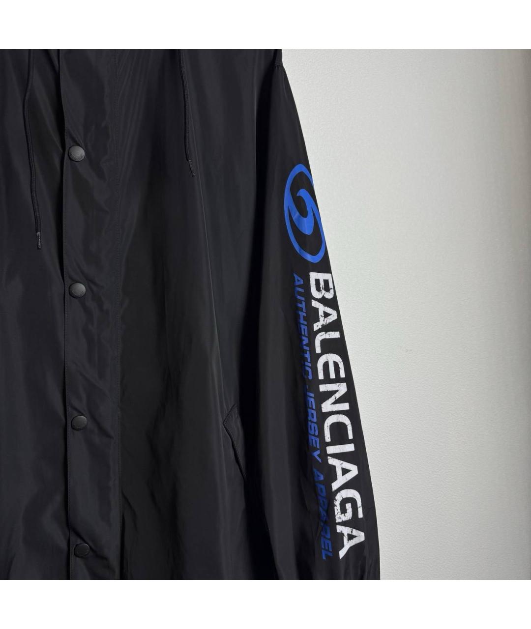 BALENCIAGA Черная куртка, фото 4