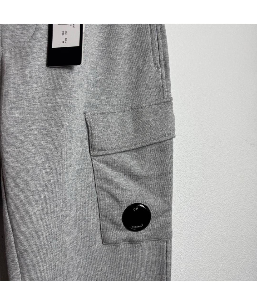CP COMPANY Серые повседневные брюки, фото 6
