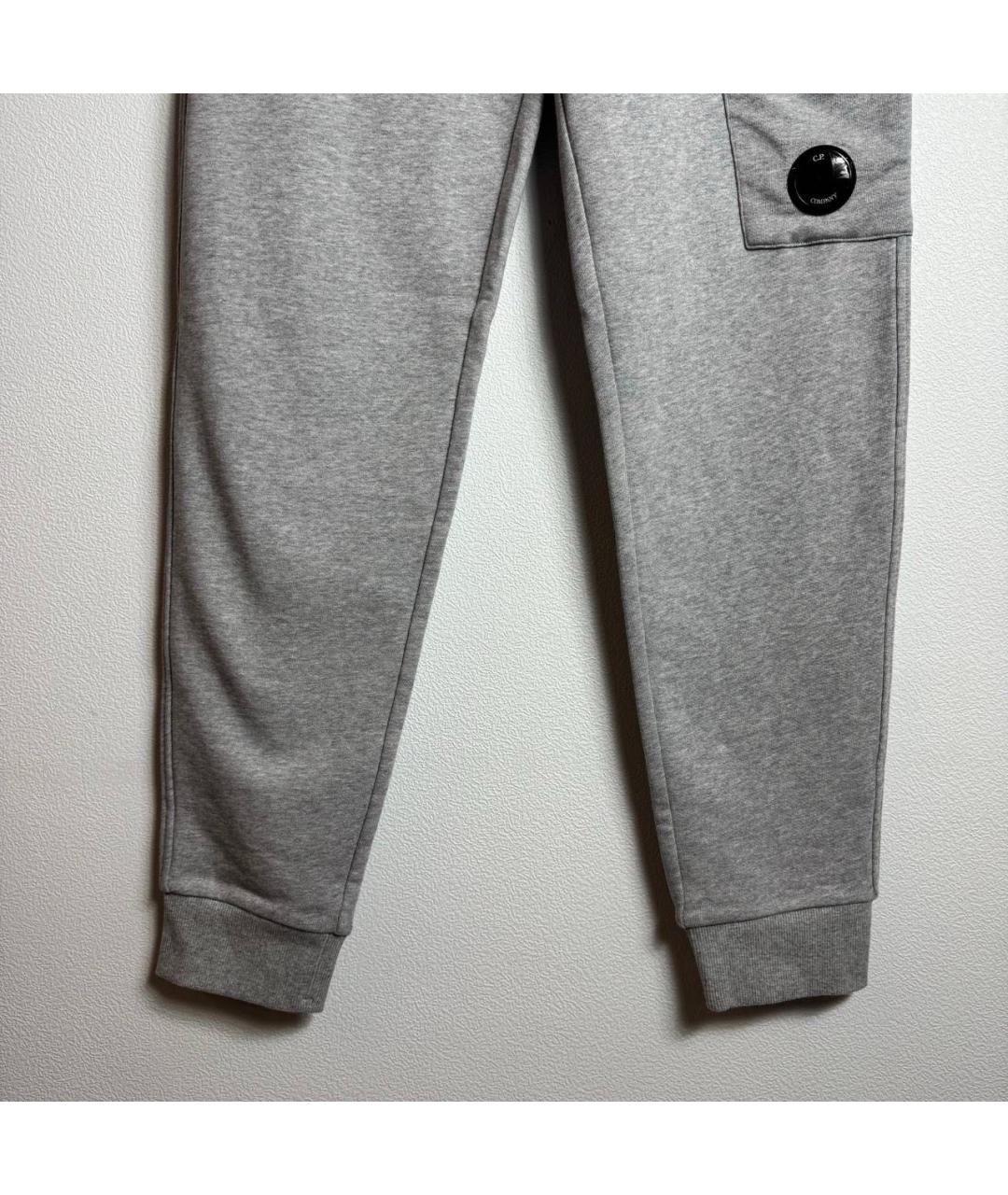 CP COMPANY Серые повседневные брюки, фото 4