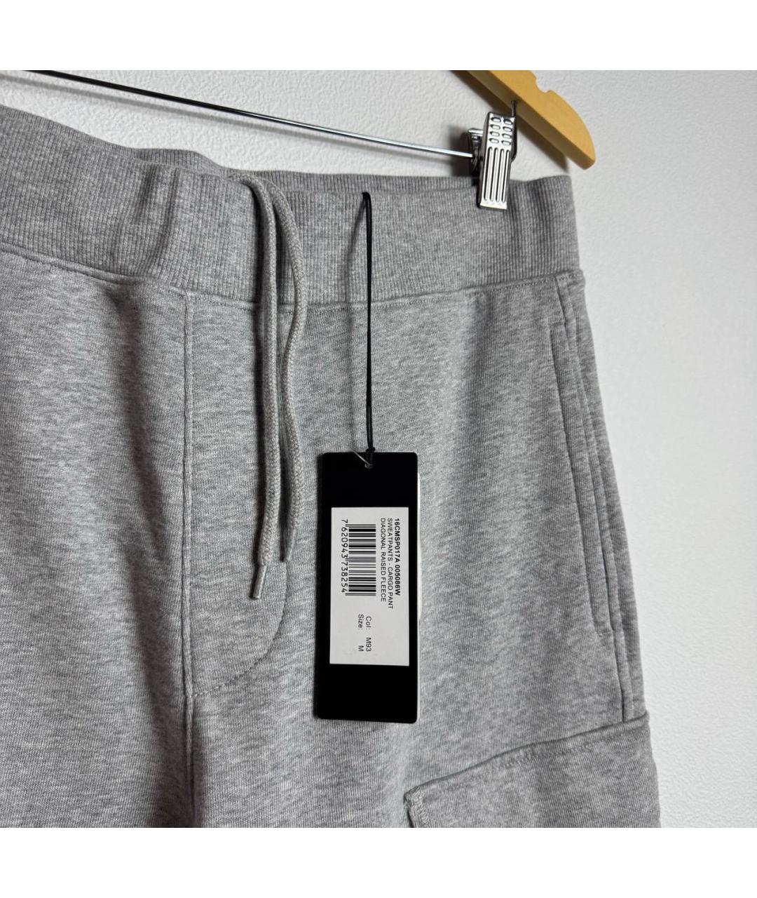 CP COMPANY Серые повседневные брюки, фото 3