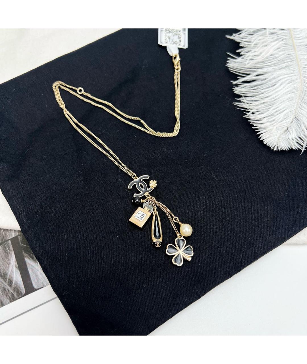 CHANEL Золотое колье, фото 4