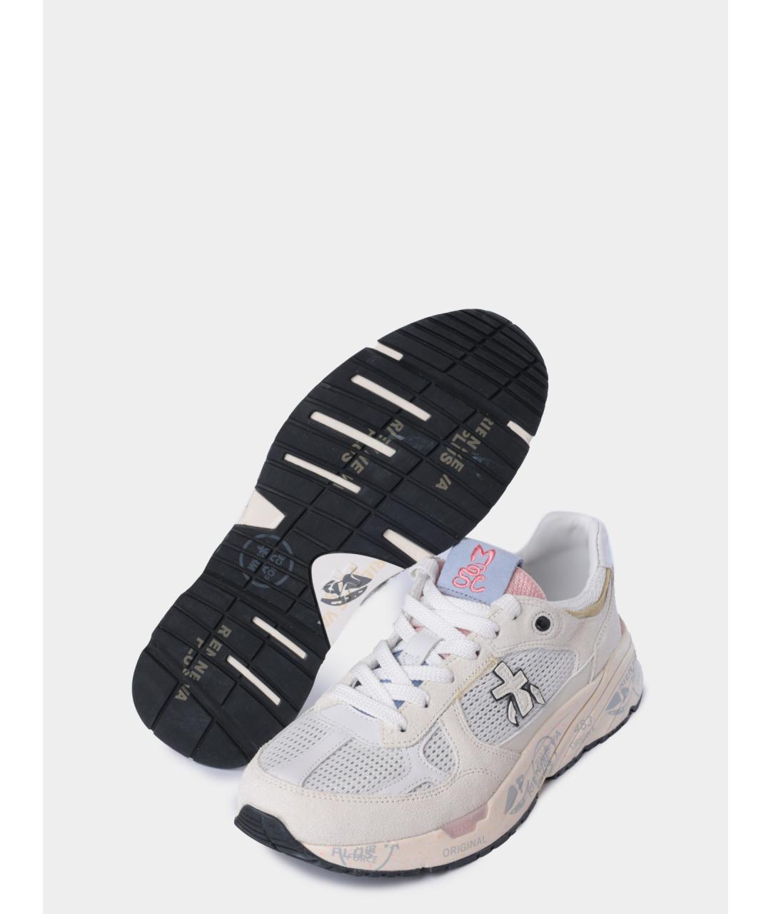 PREMIATA Белые кроссовки, фото 4