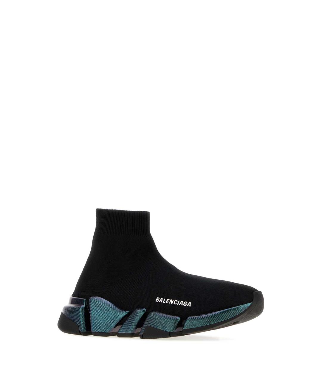 BALENCIAGA Черные текстильные кроссовки, фото 2