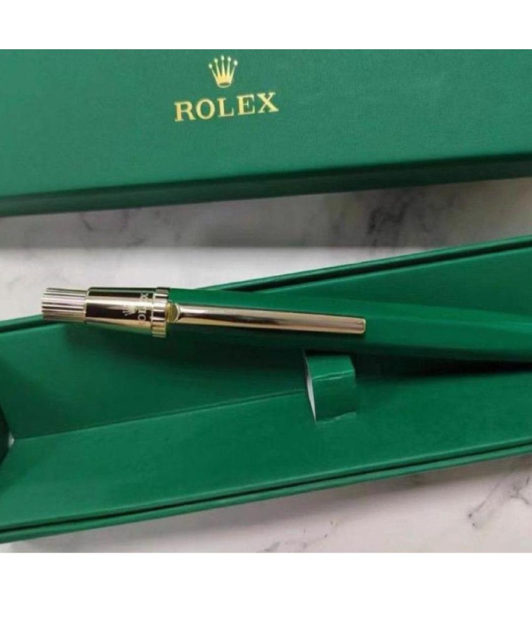 ROLEX Зеленая шариковая ручка, фото 4