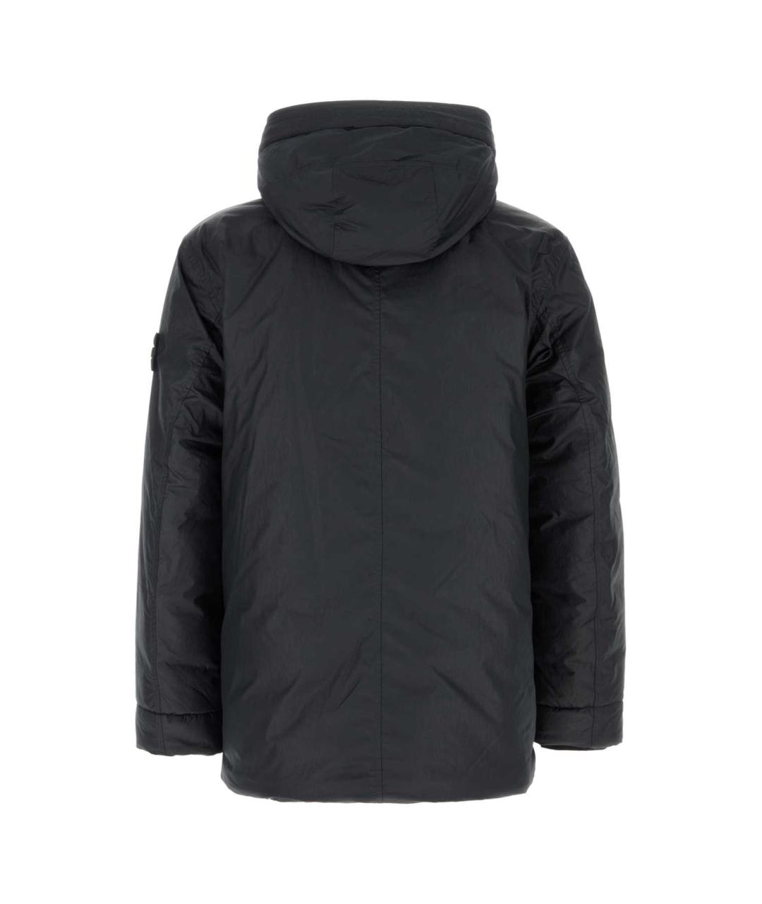 STONE ISLAND Синяя полиэстеровая куртка, фото 2