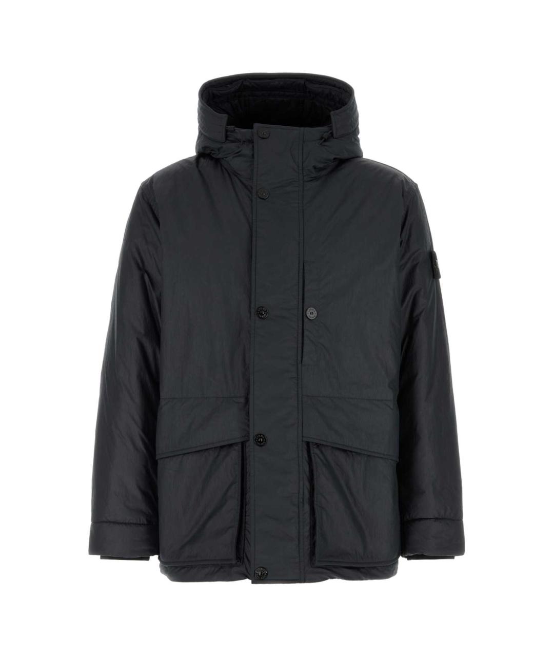 STONE ISLAND Синяя полиэстеровая куртка, фото 1
