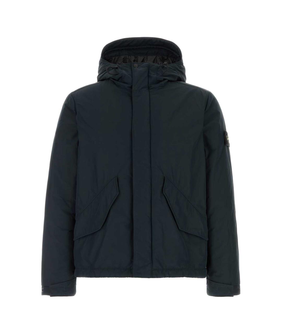STONE ISLAND Синяя полиэстеровая куртка, фото 1