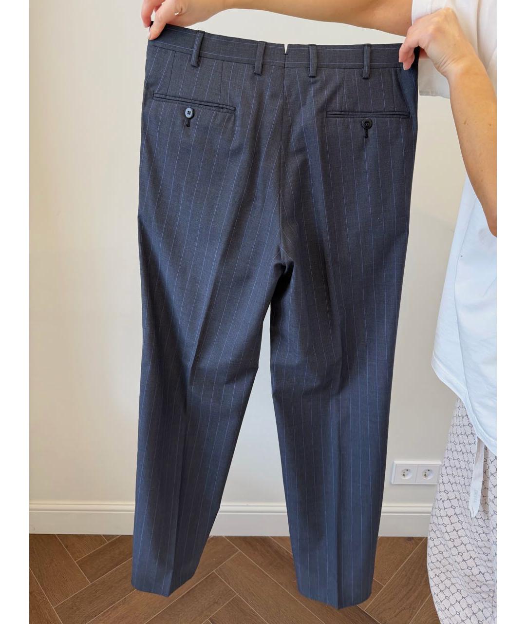 BRIONI Серый классический костюм, фото 4