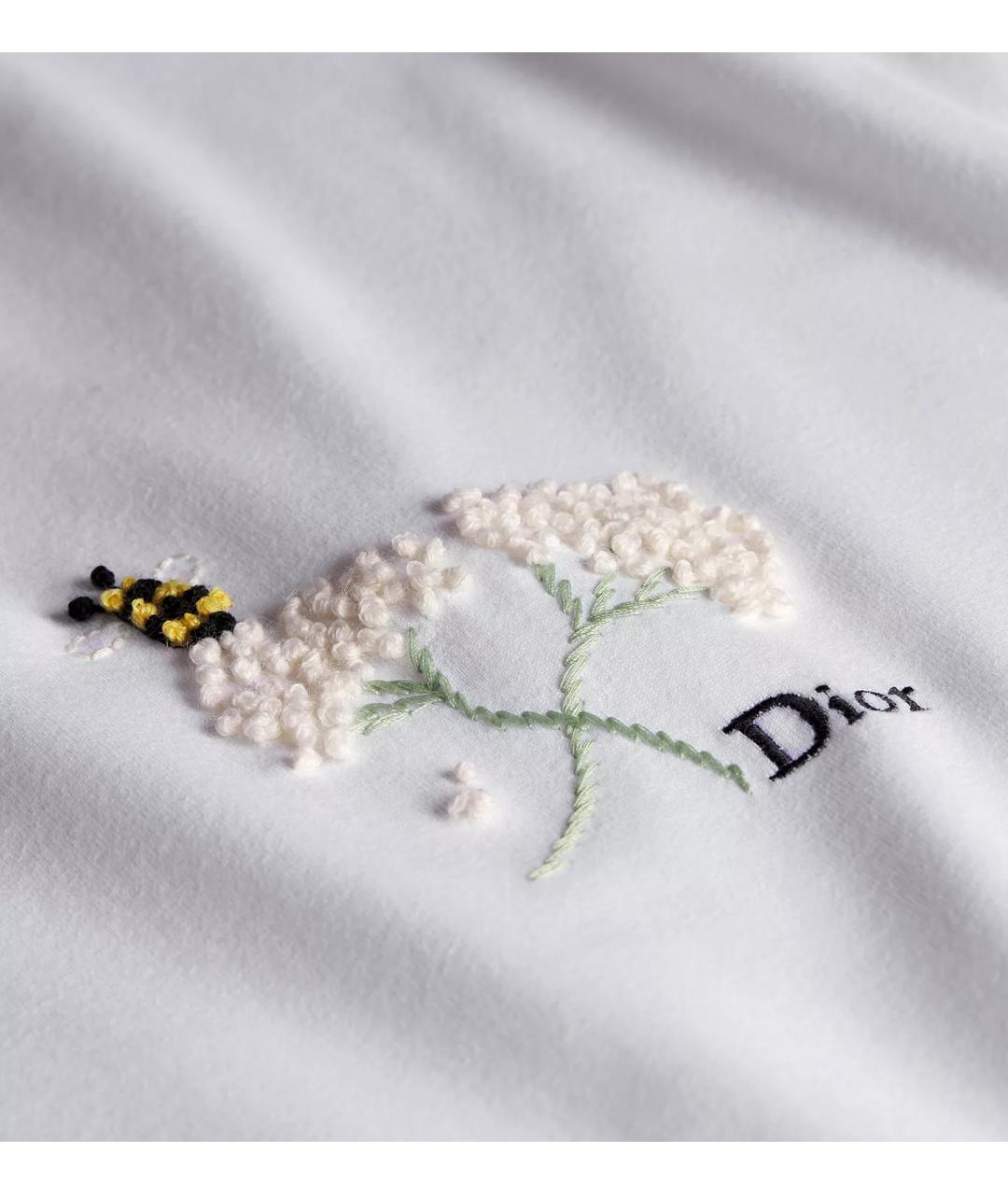 CHRISTIAN DIOR Хлопковая футболка, фото 4