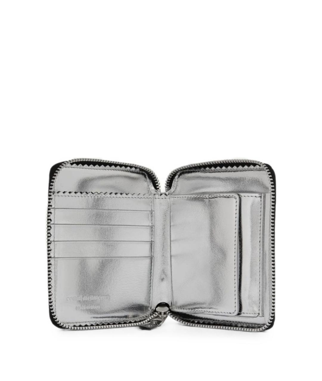 COMME DES GARÇONS WALLET Черный кожаный кошелек, фото 2