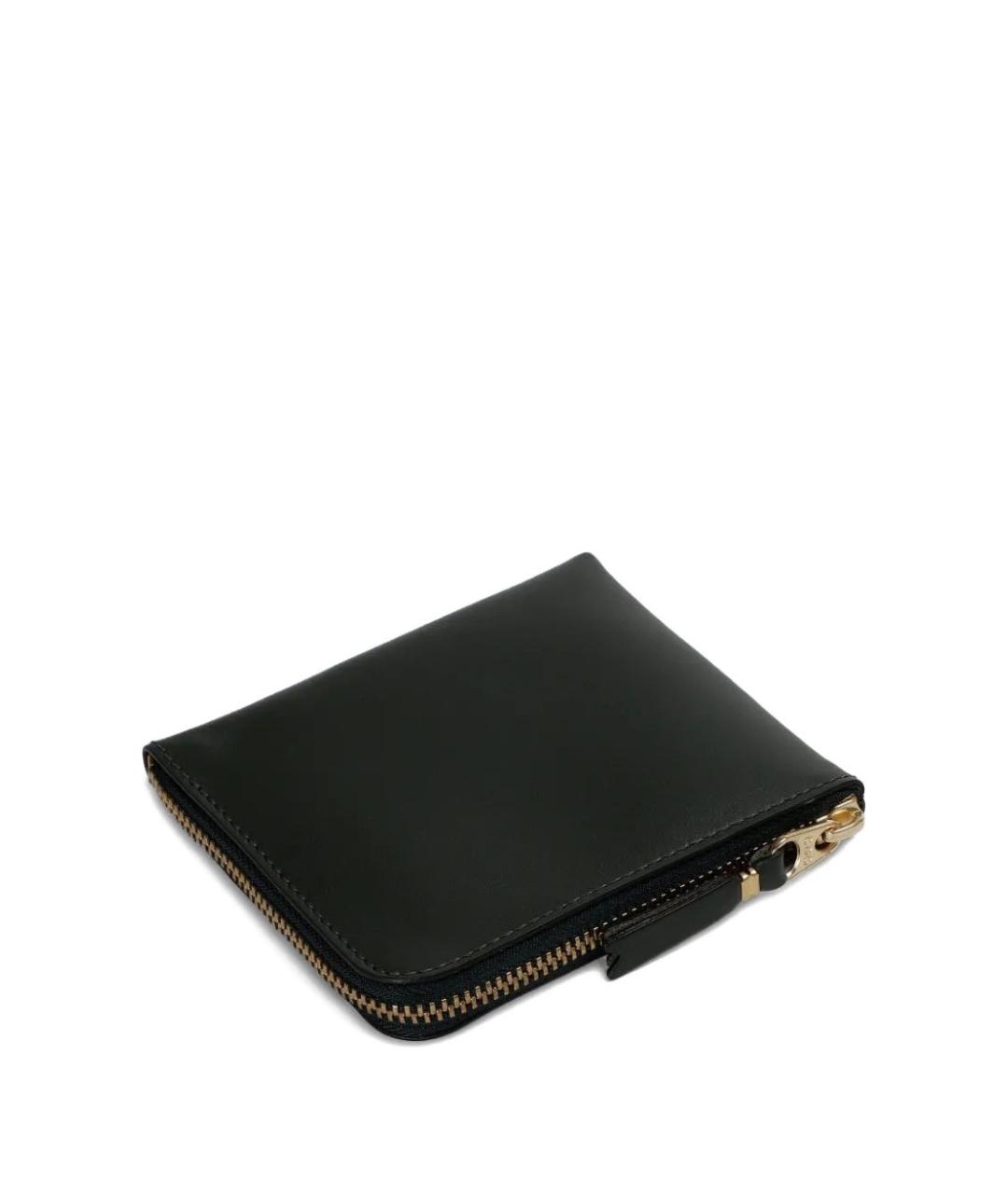 COMME DES GARÇONS WALLET Черный кожаный кошелек, фото 2