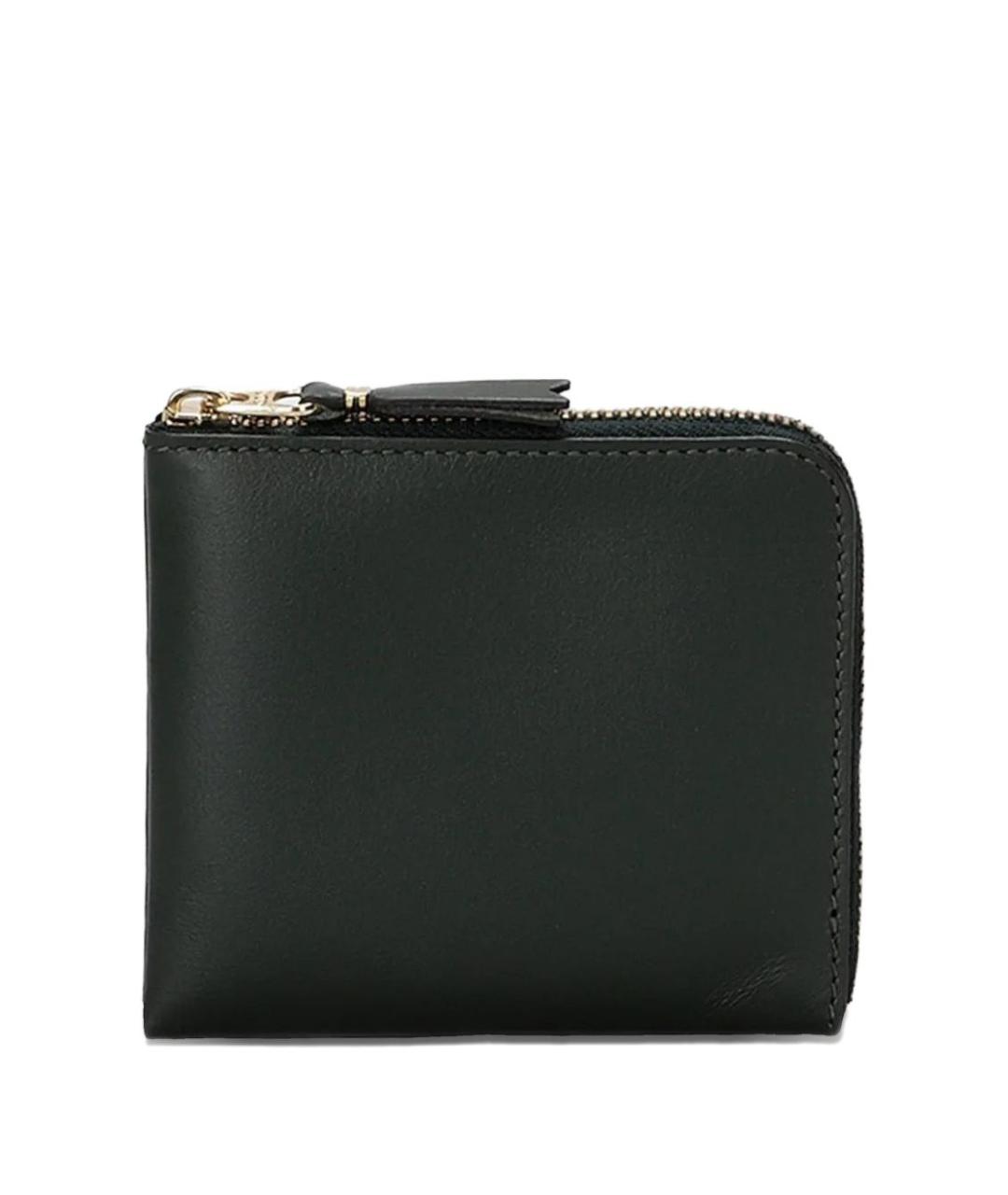 COMME DES GARÇONS WALLET Черный кожаный кошелек, фото 1