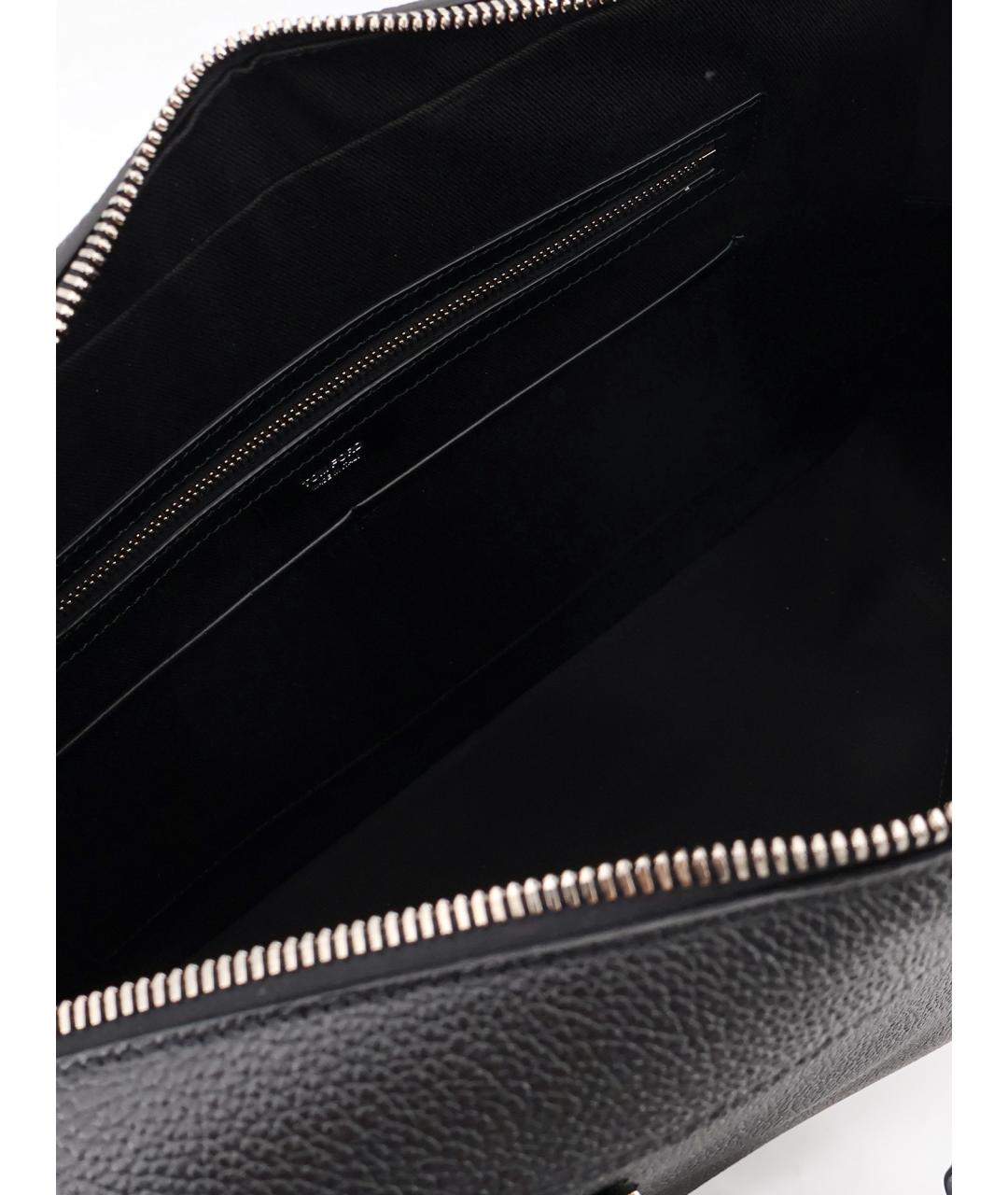 TOM FORD Черный кожаный портфель, фото 4