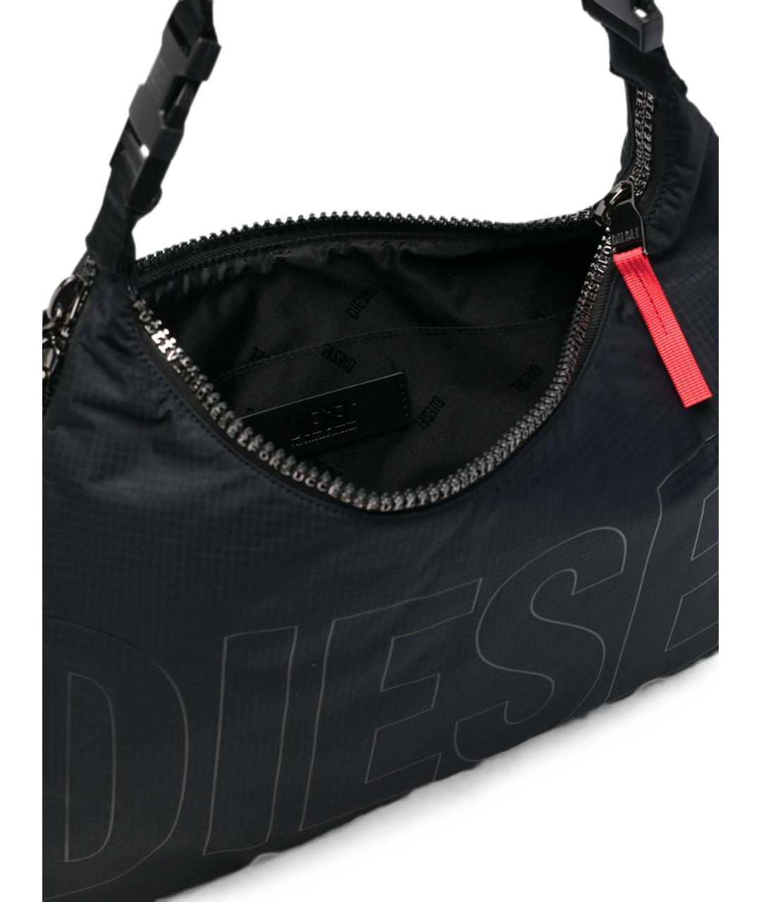 DIESEL Черная сумка на плечо, фото 5