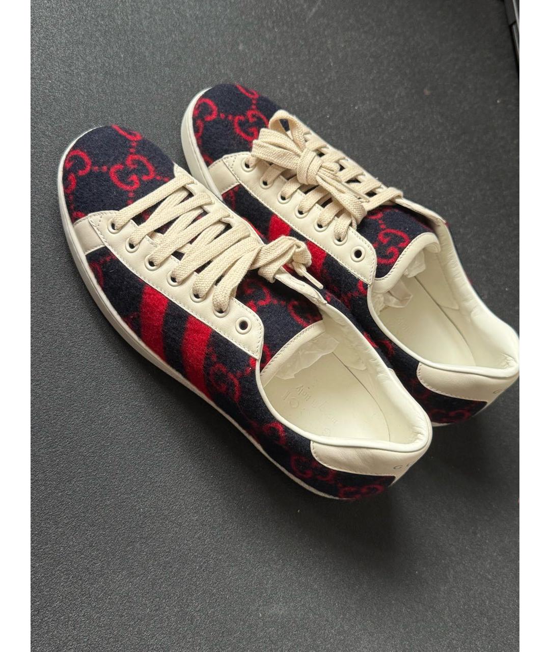 GUCCI Темно-синие кроссовки, фото 2