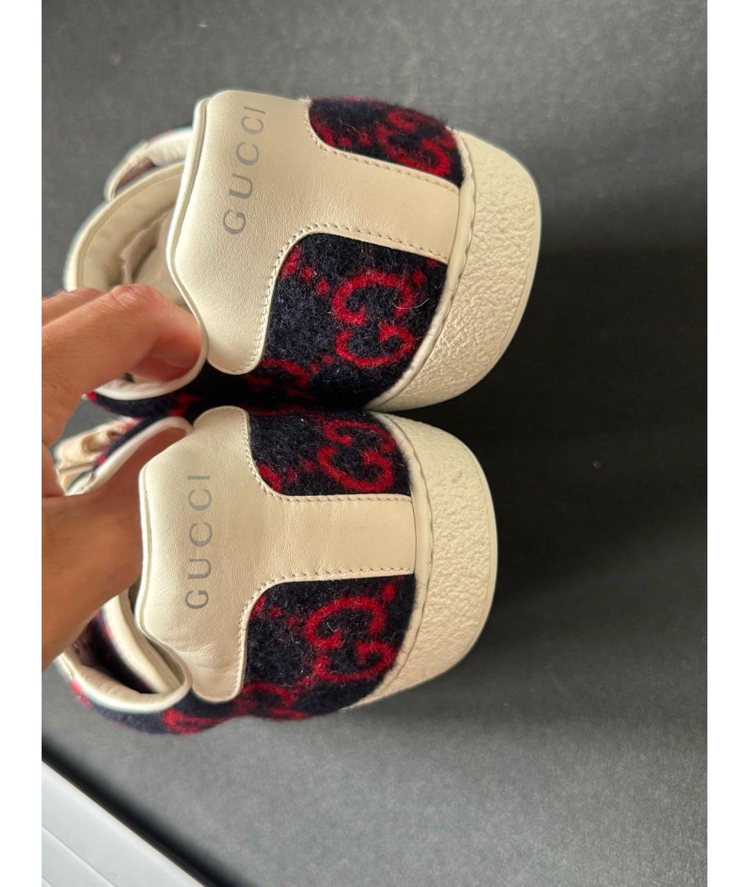GUCCI Темно-синие кроссовки, фото 5