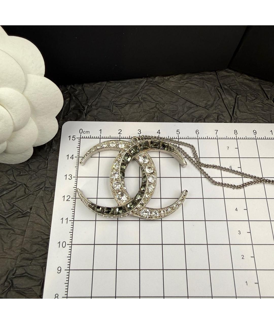 CHANEL Серебряное колье, фото 5
