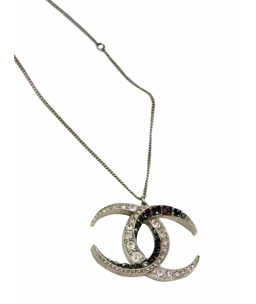 CHANEL Серебряное колье, фото 1