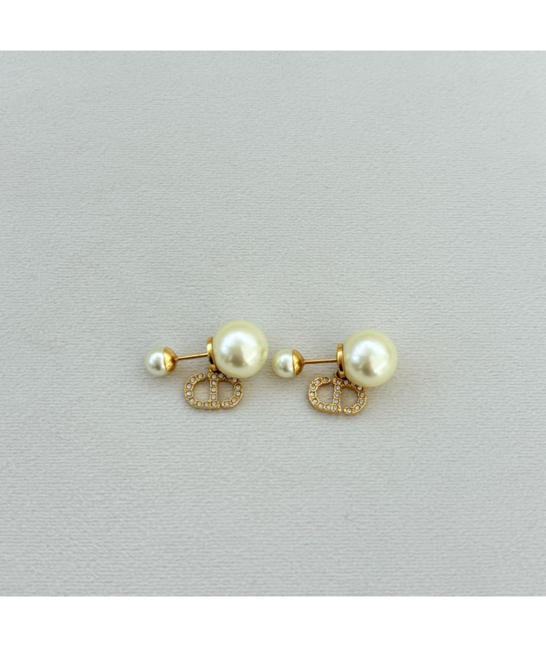 CHRISTIAN DIOR Золотые серьги, фото 3