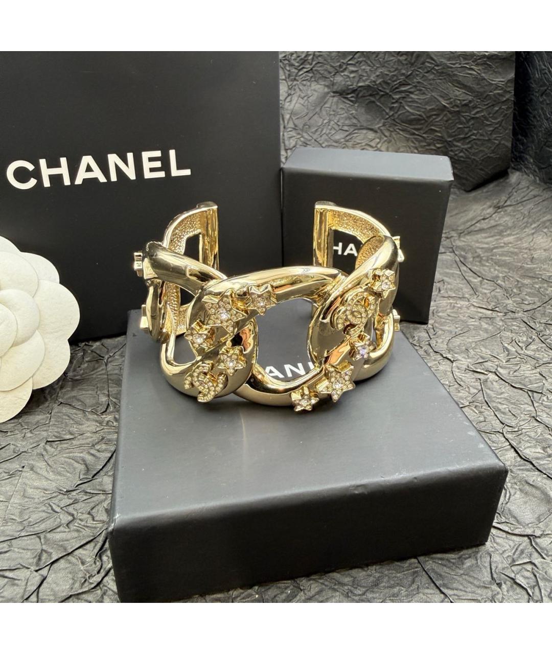 CHANEL Золотой браслет, фото 2