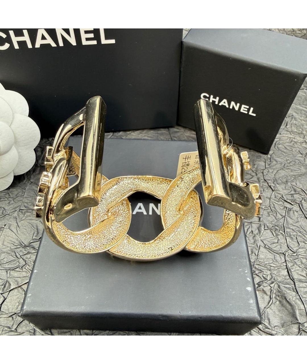 CHANEL Золотой браслет, фото 3