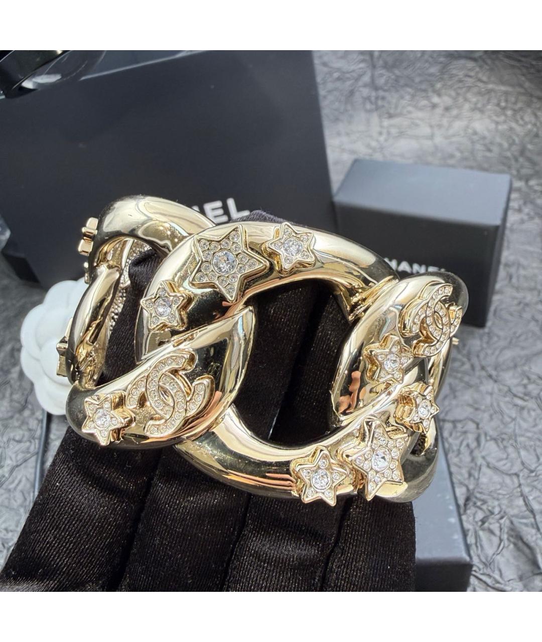 CHANEL Золотой браслет, фото 5