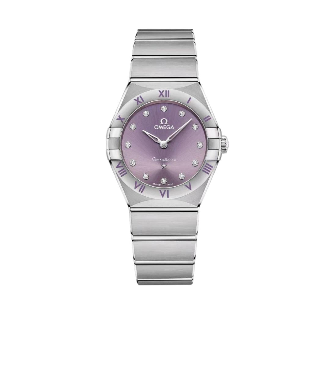 OMEGA Фиолетовые часы, фото 4