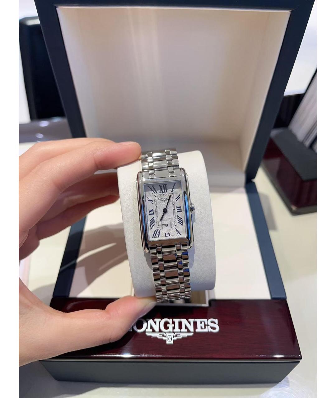 LONGINES Серебряные часы, фото 2