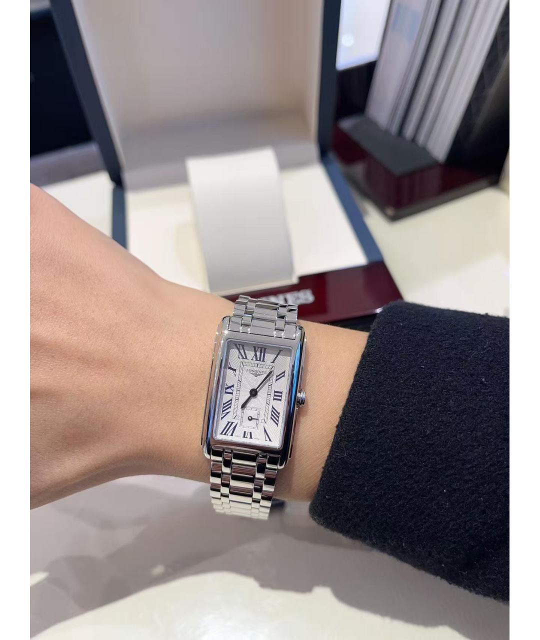 LONGINES Серебряные часы, фото 3