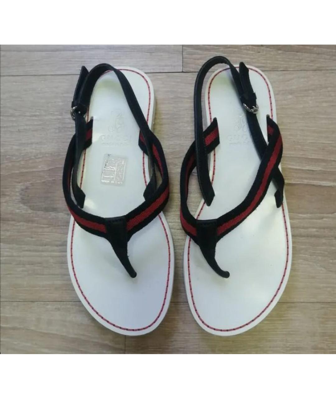 GUCCI KIDS Мульти текстильные туфли, фото 3
