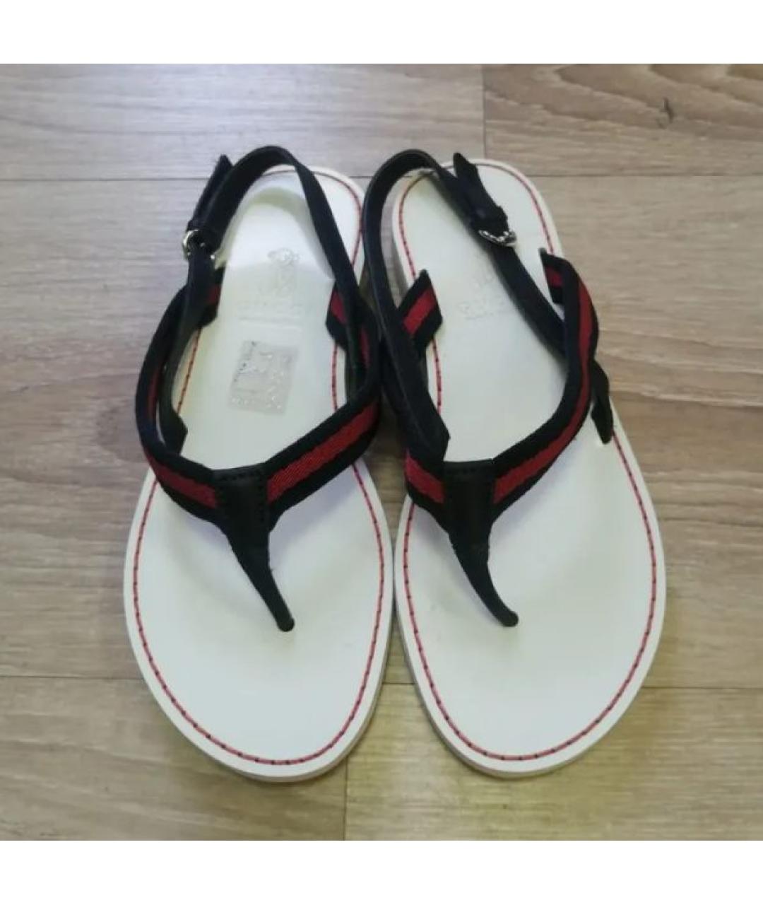 GUCCI KIDS Мульти текстильные туфли, фото 2
