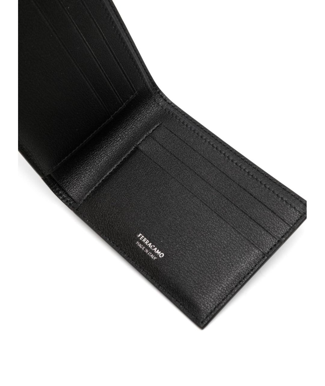 FERRAGAMO Черный кошелек, фото 2
