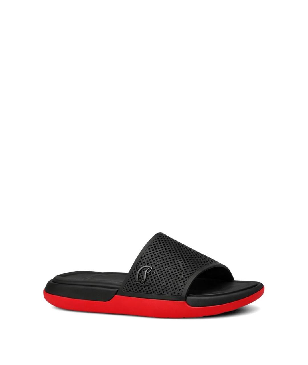 CHRISTIAN LOUBOUTIN Черные сандалии, фото 3