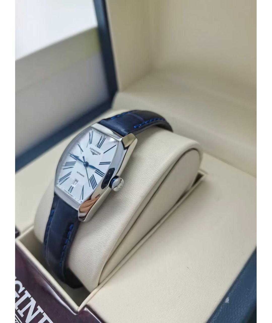 LONGINES Синие часы, фото 4