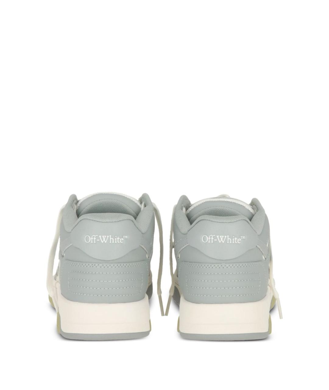 OFF-WHITE Мульти кожаные кроссовки, фото 6