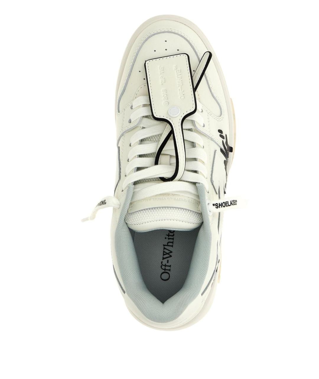 OFF-WHITE Мульти кожаные кроссовки, фото 4