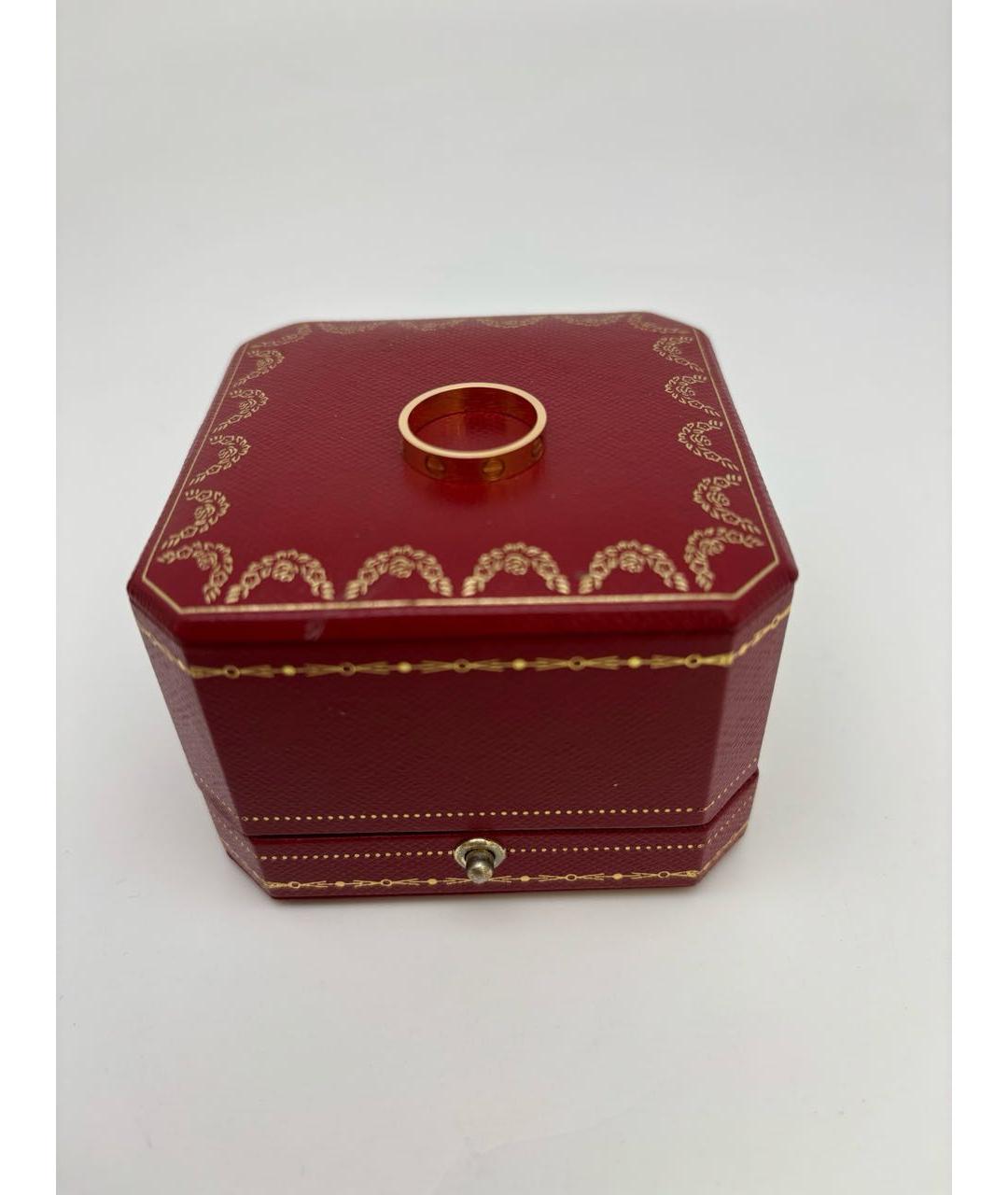 CARTIER Золотое кольцо из розового золота, фото 4
