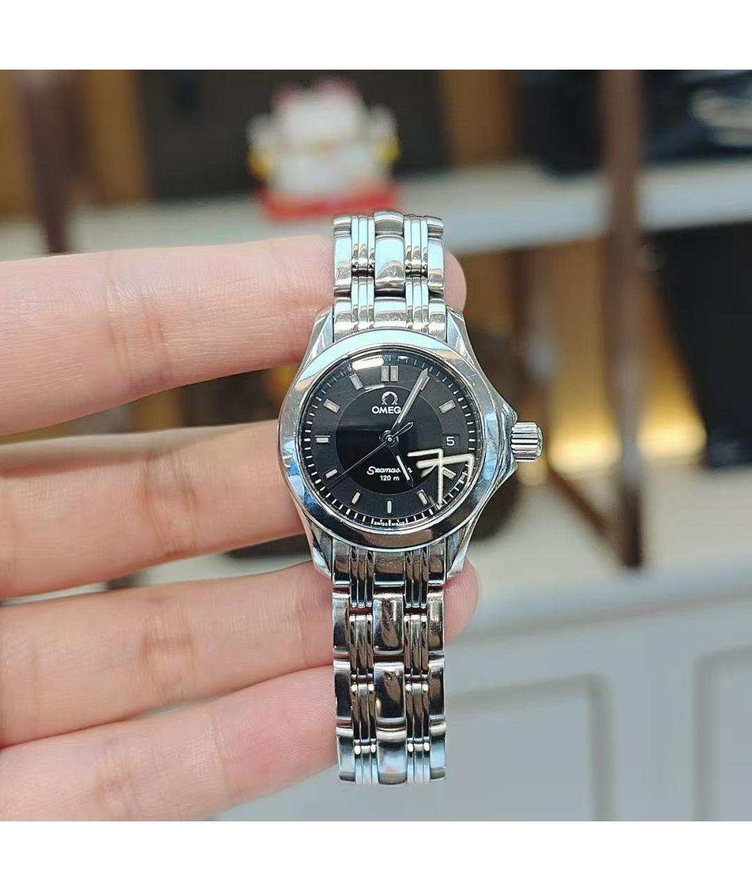 OMEGA Серебряные часы, фото 2