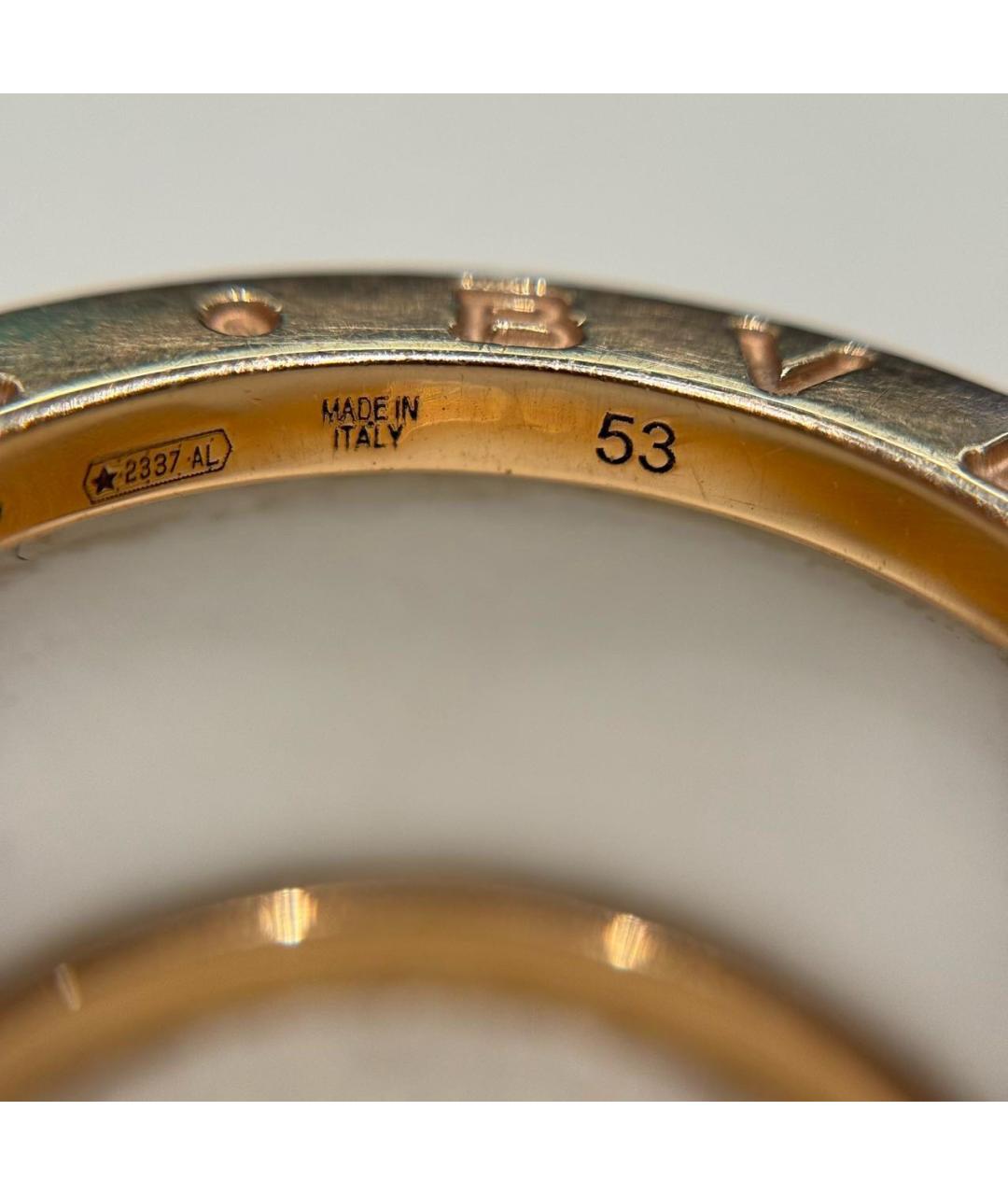 BVLGARI Золотое кольцо из розового золота, фото 5