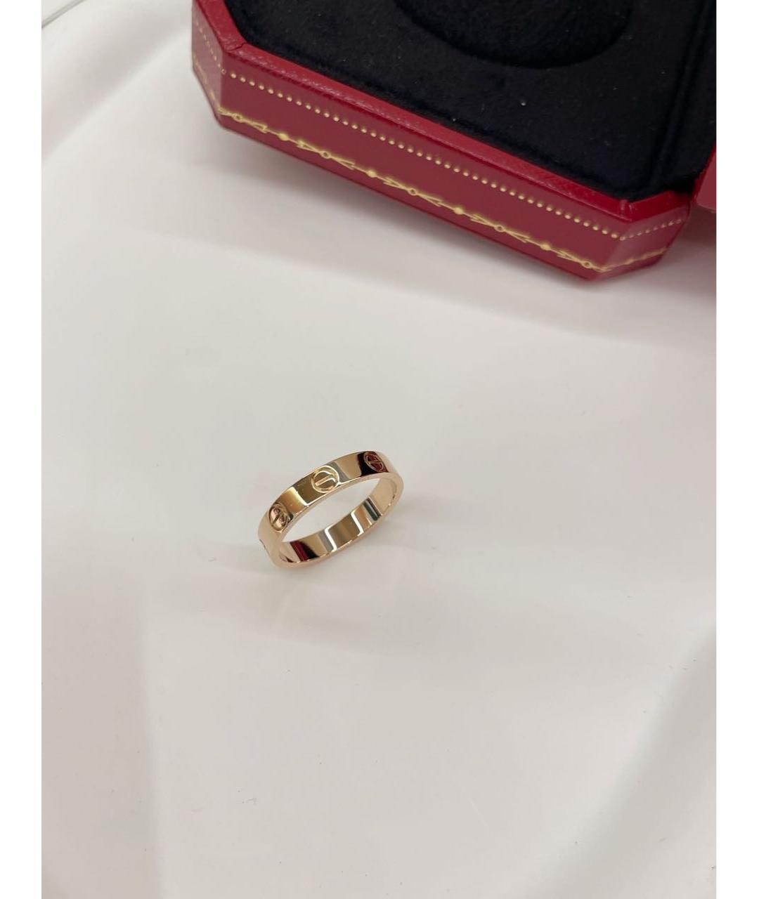 CARTIER Золотое кольцо из розового золота, фото 4