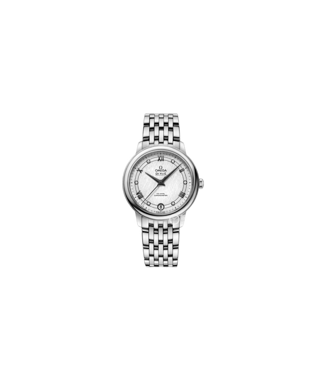 OMEGA Серебряные часы, фото 6