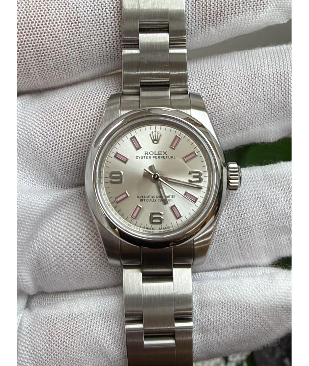 ROLEX Серебряные часы, фото 2