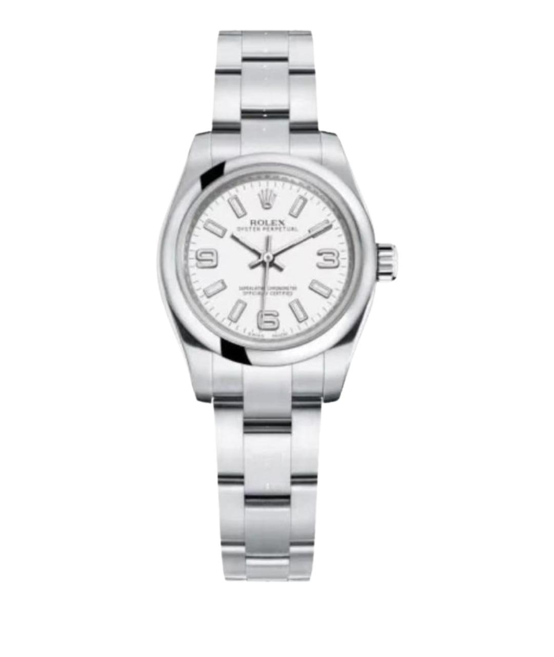 ROLEX Серебряные часы, фото 1