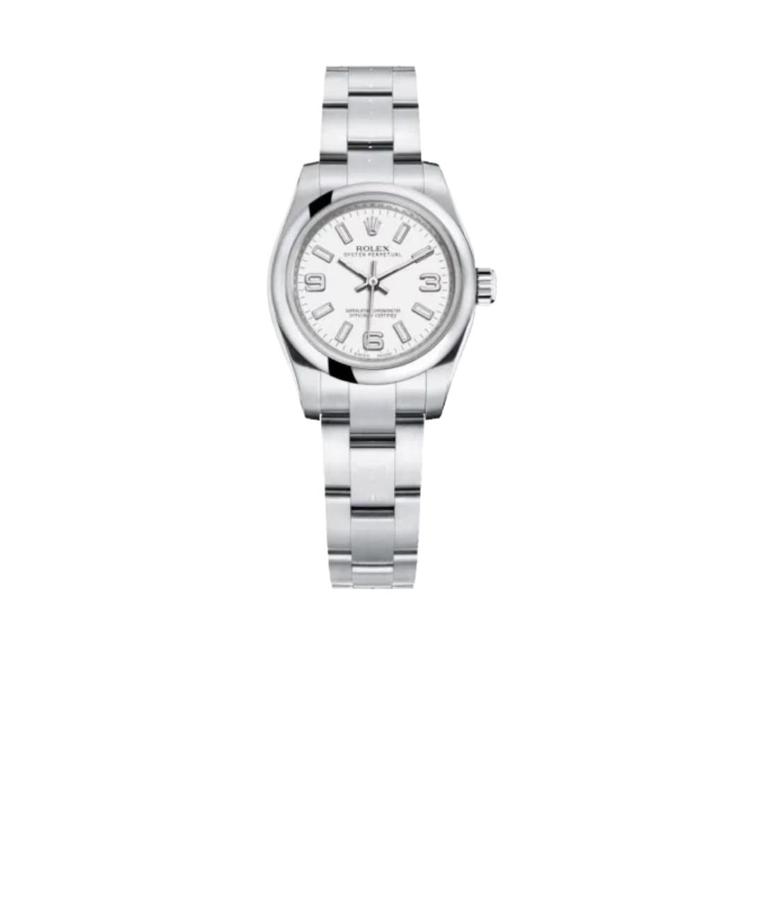 ROLEX Серебряные часы, фото 5