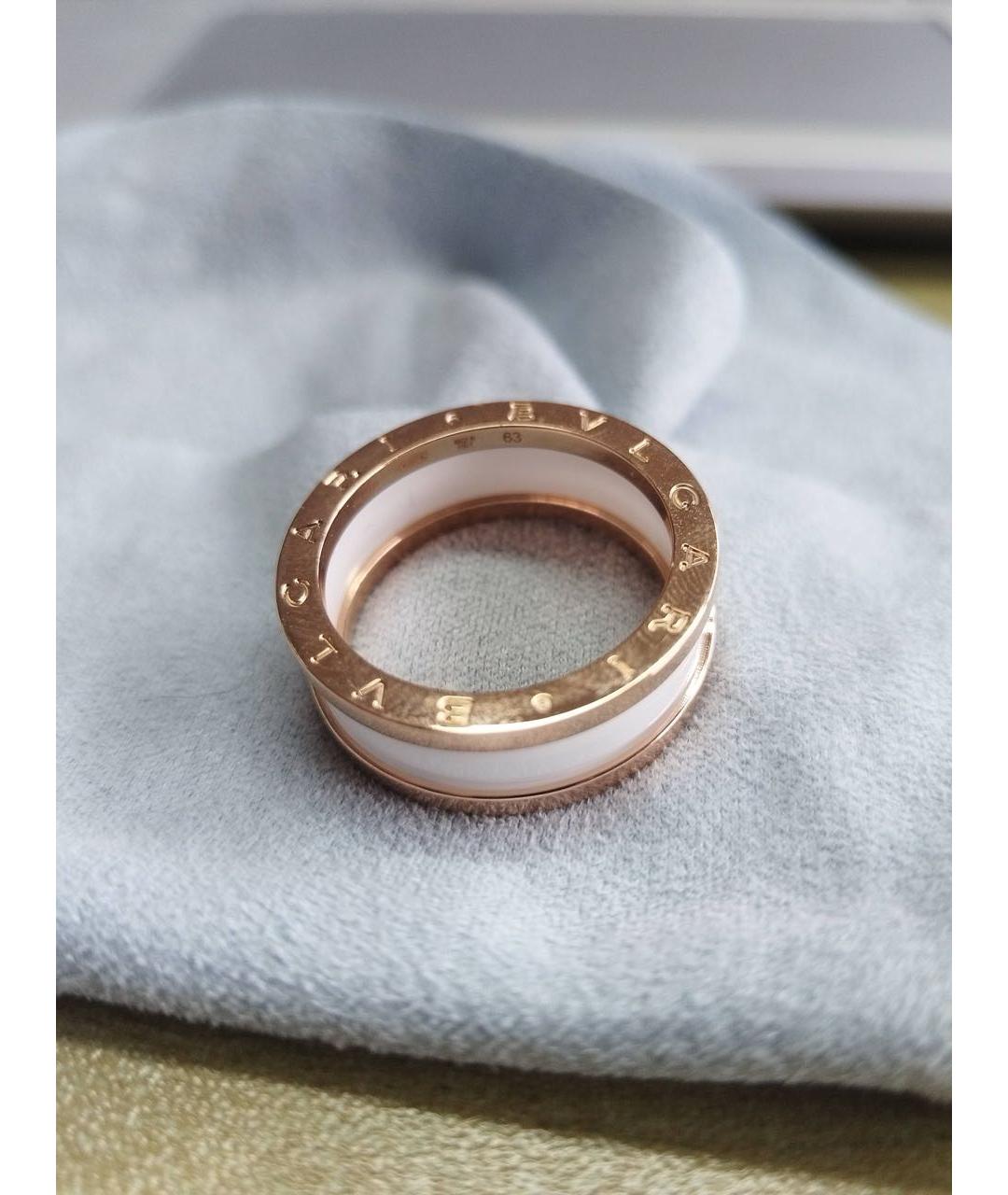 BVLGARI Золотое кольцо из розового золота, фото 3